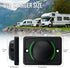12V RV USB Charger, Quick Charger 3.0 Wall Mount USB Charging Station for Car Camper Boat Marine (Black A74)