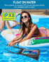 Large Universal Waterproof Phone Pouch, IPX8 Dry Bag with Wide Lanyard for Swimming and Rafting