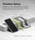 Ringke Easy Slide Tempered Glass Screen Protector for Samsung Galaxy A35 5G - 9H Hardness, Shatterproof, Case Friendly