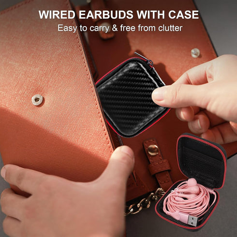 USB Headset with Microphone for PC, 7.5 Ft Cable, Wired USB Earbuds with Mute Stereo Noise Canceling for Laptop
