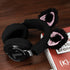 Geekria NOVA Knit Fabric Headband Cover + Cat Ears Attachment for Razer, SteelSeries, HyperX Headphones