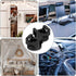 20 (22 mm) Pcs Magnetic Zip Tie Mount Base, Black Magnetic Cable Clip, Multipurpose Cable Ties Management Base