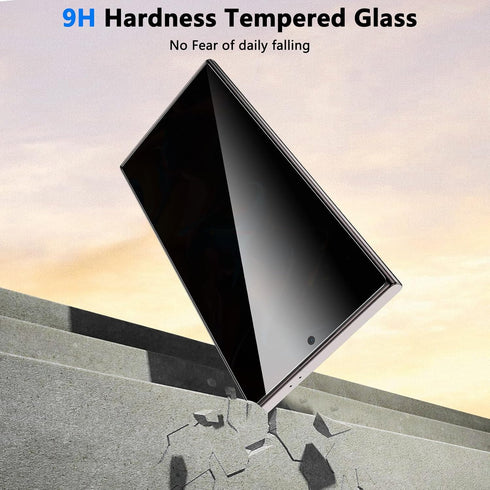 Fotbor for Samsung Galaxy S24 Ultra 28° Privacy Screen Protector, Fast Fingerprint ID Unlock, Case Friendly 9H+