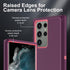 Samsung Galaxy S22 Ultra Case, Military Grade Shockproof/Dust Proof with 2Pcs Self Healing TPU Screen & Camera Lens