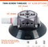 IMT 4.5" Camera Suction Cup Mount for Car, Quick Release Vacuum Suction Mount with 360° Ball Head
