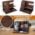 TESLYAR Wood Phone Docking Station for Men - Desktop or Nightstand Organizer - Birthday Gifts for Men, Dad