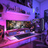 WESTREE Dual Monitor Stand Riser with Two Drawers, Extra Large Storage for 2 Monitors, Desktop Organizer