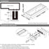UHPPOTE I Bracket Installation Groove of Armature Plate for 280KG 600Lbs Magnetic Lock