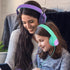 A8 Kids Headphones with Microphone, Lightweight Folding Stereo Bass Headphones, Portable Wired for Smartphone/Tablet