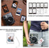 WOGOZAN 41 41 3 Inch 64 Album, 2 10 Mini Clear Case Kit for Fujifilm Instax Mini Instant Camera, Hard PC Clear Case