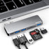 RayCue 6 in 1 USB-C Hub Adapter for MacBook Pro/Air M1 M2 M3 2023 2022 2021 with 3 USB 3.0 Ports