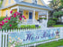 He is Risen Fence Banner, Easter Christian Cross Lily Eggs Religious Party Photo Booth Outdoor Decoration