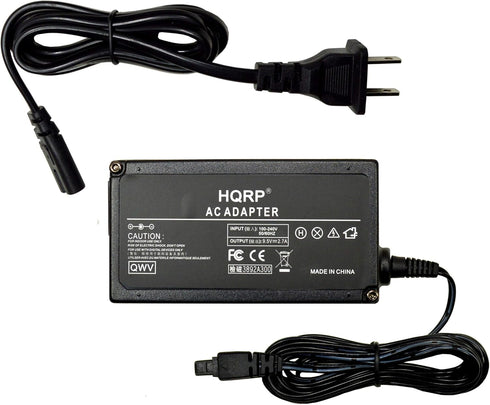HQRP AC Adapter Compatible with Canon CA-560, ZR Series, Optura 100MC 200MC, PowerShot G1 G2 G3 G5 G6