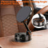 Barydee 360 Magnetic Car Phone Mount, Vacuum Suction Cup Phone Holder for Dashboard & Windshield, Rotatable Foldable
