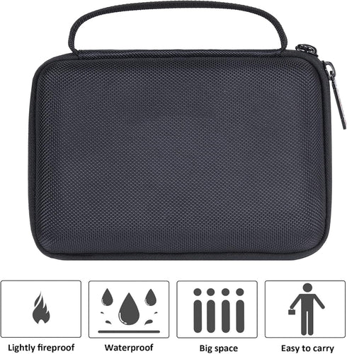 khanka Hard Travel Case for Anker 737 Power Bank (PowerCore 24K), 24,000mAh 3-Port Portable Charger, Case Only
