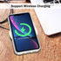 TENOC Phone Case for iPhone XR, Clear Non-Yellowing Protective Bumper Hard Back Cover for 6.1 Inch