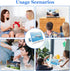 12" 3D 12inch) Screen Amplifier for Cell Phone, HD Amplifiers Projector Horizontal Screen Enlarger for Movies, Videos