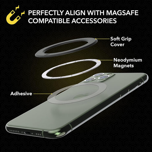 Scosche MPLTMSPCH MagicRing Adhesive Magnetic Adapter