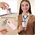 Ymapinc Pink Leather USB Flash Drive Case, Cute Pink Thumb Drive Holder for Women Girls, Portable Keychain USB Pouch