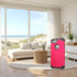 IDweel Case for iPhone 6S Plus with Tempered Glass Screen Protector, 3 in 1 Shockproof Hybrid Cover, Rose Red