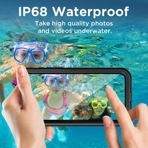 AICase Waterproof Case for Samsung Galaxy S24 (6.1"), MagSafe Snowproof Dustproof Shockproof, IP68 Certified Protection
