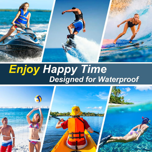 Large Waterproof Phone Pouch Floating, Case for iPhone 15 14 Pro Max 13 12 Plus 11 XS XR X Samsung up to 8.5'', IPX8