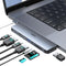 USB C Adapter HDMI Hub for MacBook Pro Air M1 M2 M3, 8 in 2 USB Adapter with HDMI, Thunderbolt 3, Data Ports