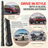 Votex 8" Universal Short Rubber Spiral Antenna Kit Enhanced Reception, Carwash Proof, Flexible and Durable with Tuned