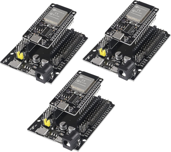 3SETS ESP32 Development Board, Type-C USB CH340C WiFi+Bluetooth Ultra-Low Power Dual Core ESP32-DevKitC-32