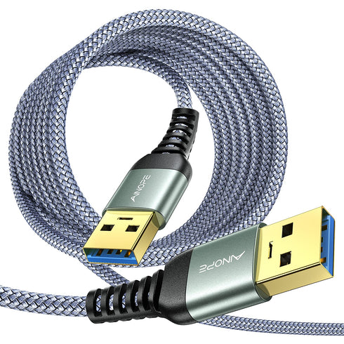 AINOPE USB to USB Cable, USB 3.0 A to A Male to