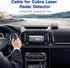 Radar Detector Power Cable for Cobra RAD350 380 450 480i 700i XRS9370 955 5300 9940