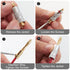 WGGE WG-009 Banana Plugs Audio Jack Connector, 6 Pairs / 12 pcs, 24k Gold Dual Screw Lock Speaker Connector for Speaker
