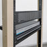 RIVECO 2 8U 3.0 mm PCS Rack Rails, Tapered Holes Rack Mount Rails for Recording & Network Wooden Cabinet Mounting