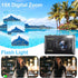KANORLEEY 4K Cards-64MP YouTube,2.8" Focus,18X Zoom,10 Digital Camera Without SD Vlogging Camera for IPS Screen,Auto
