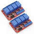 2PCS 4 Channel 24V Relay Module with Optocoupler, High or Low Level Trigger Expansion Board for Raspberry Pi Arduino