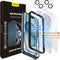 Screen Protector for iPhone 15 Plus 6.7 inches, 2 pcs Colorless Anti-Blue Light Tempered Glass, HD Clear, Case Friendly