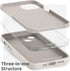 SURPHY iPhone 13 Case with Screen Protector, Liquid Silicone Phone Case 6.1 inch with Camera Protection + Soft
