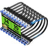 TuokaJu Cat6A Ethernet Cable Shielded 10Gbps 14 ft (10 Pack), Slim Shielded (F/UTP)
