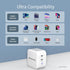 40W Dual-Port USB C Charger - Charge Two Devices Simultaneously, Compact and Safe for iPhone 14/13/12, iPad, Samsung