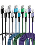 5Pack AILKIN USB to USB C Charger Cable for iPhone 15/15 Pro/15 Pro Max/15 Plus, Fast Charging for Android Samsung