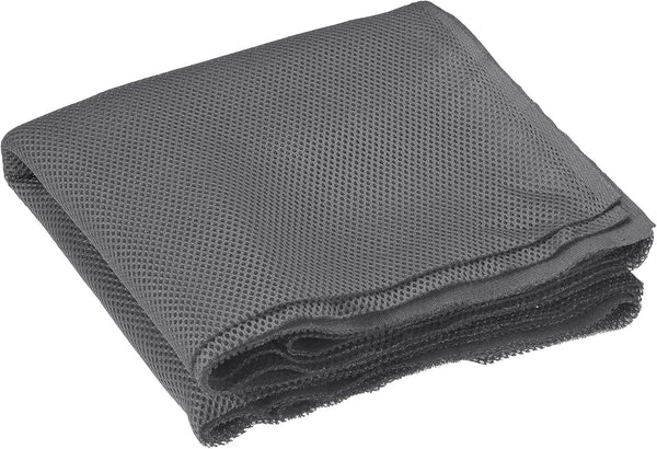 uxcell 2Pcs Dark Gray Speaker Mesh Grill Cloth, Stereo Box Fabric Dustproof Cloth 50cm x 160cm