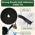 ECOHomes 3/4 Inch x 30 FT Cable Ties Wrap, Double Sided Hook and Loop Straps for Cable & Cord Management