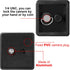 TOODOO 2 Pieces 41mm QR Release Plate for Camera Tripod Ball Head, Compatible with Ambico V0552 V0554, Sunpak 7500 Pro