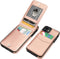 KIHUWEY iPhone 11 Case Wallet with Credit Card Holder, Premium Leather, Magnetic Clasp, Heavy Duty Cover (Rose Gold)