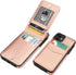 KIHUWEY iPhone 11 Case Wallet with Credit Card Holder, Premium Leather, Magnetic Clasp, Heavy Duty Cover (Rose Gold)