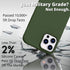 IceSword iPhone 12 Pro Max Case Dark Green, Thin Liquid Silicone Shockproof Cover, 6.7" with Soft Anti-Scratch
