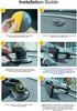 Car Dash Mount Universal Suction Cup Mounting Bracket for 7"/9"/10" Portable Apple CarPlay/Android Auto Screen Monitor
