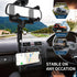 360° Rotating Rearview Mirror Phone Holder, Universal Phone Mount for Car, Compatible with All Smartphones