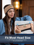 Sleep Headphones Bluetooth Headband, Wireless Music Sleeping Mask Earphones for Side Sleepers, Tech Gadgets