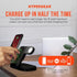 HyperGear 3 in 1 Wireless Charging Station - 10W Fast Wireless Charger Stand, Pad & Watch Mount for iPhone, Android,
